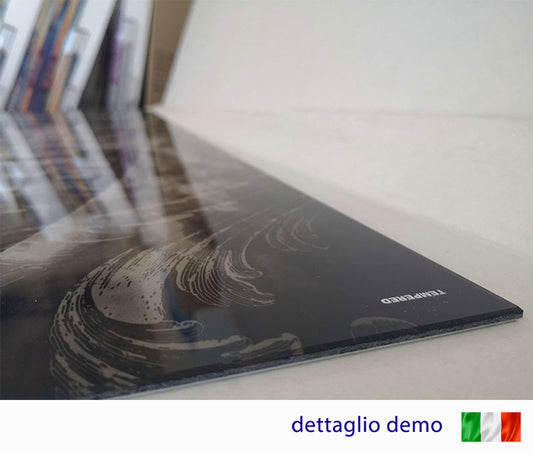 Quadro paesaggio Spiaggia Bianca su tela
