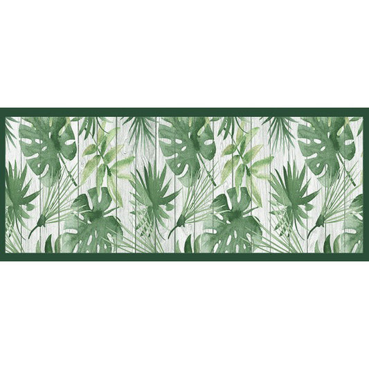 Passatoia in vinile Foglie Tropicali