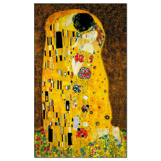 Quadro d’autore Klimt Il Bacio su tela