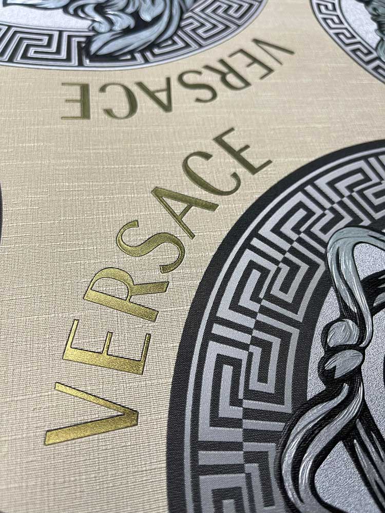 Carta da parati Versace Medusa 1