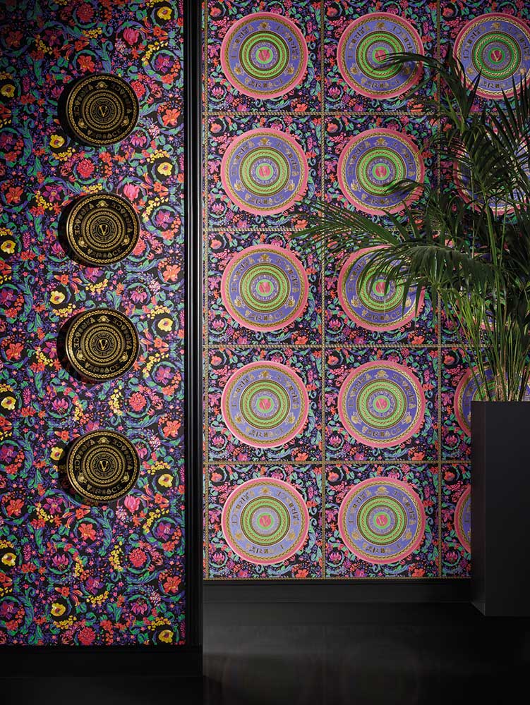 Carta da parati Versace Barocco Floral 1