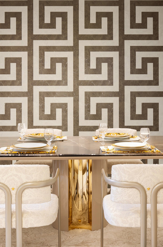 Carta da parati Versace Greek Key Marble 4
