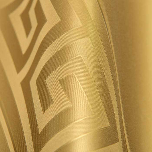 Carta da parati Versace Greek Key Righe Oro