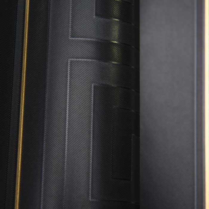 Carta da parati Versace Greek Key Righe Nere