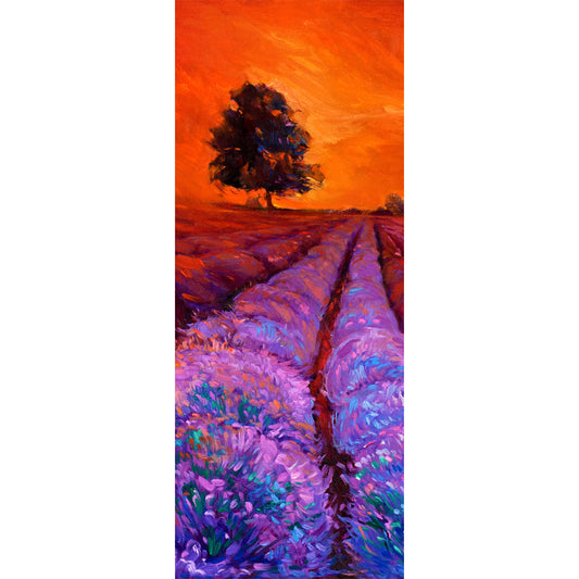Adesivo per porta Lavanda