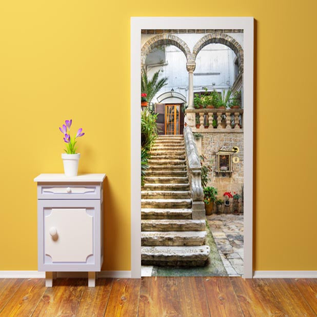 Adesivo per porta Romantic