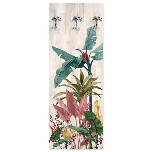 Attaccapanni da parete Tropical Leaves