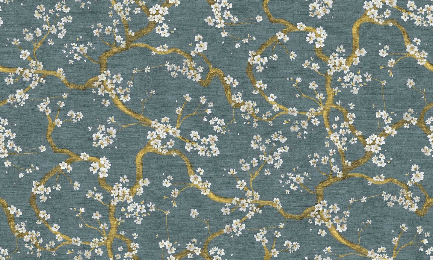 Carta da parati Fiori Ramo Giapponese 3