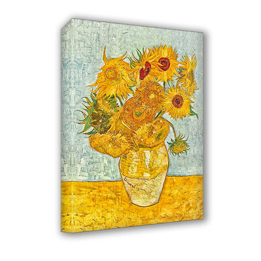 Quadro d’autore Van Gogh Girasoli su tela