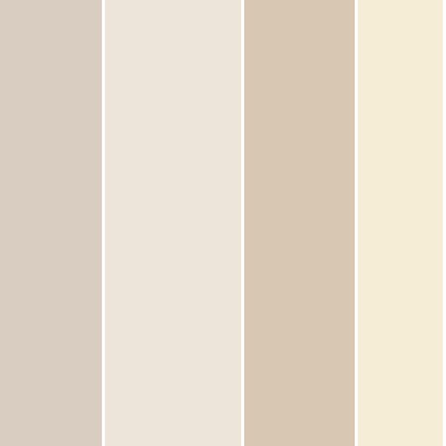 Carta da parati a righe Tortora e Beige