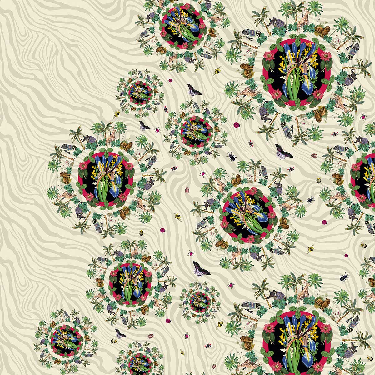 Pannello Jungle Bubbles | Roberto Cavalli 9