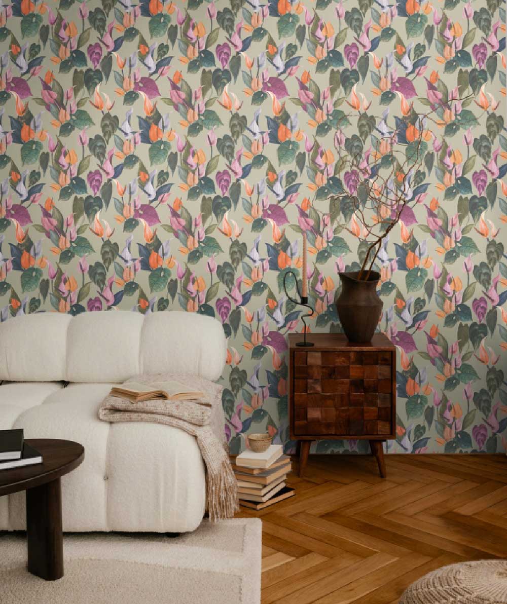 Carta da parati Floreale Anthurium 2