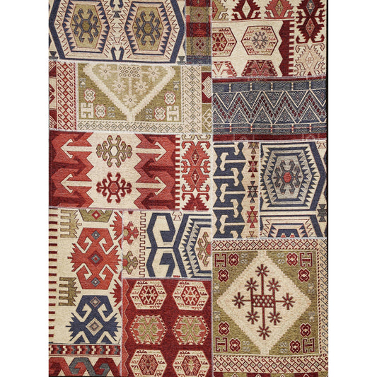 Tappeto moderno Kilim Patchwork etnico