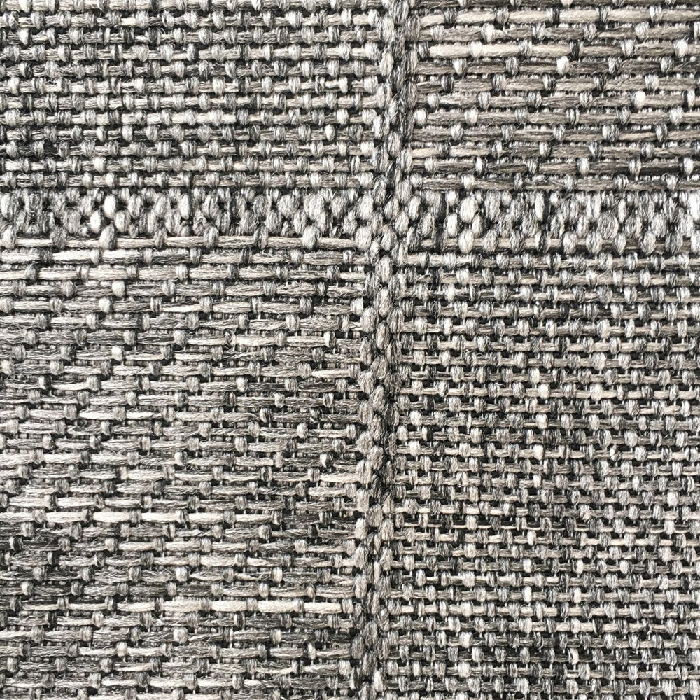 Tappeto per esterno Square Grey per terrazzo e balcone