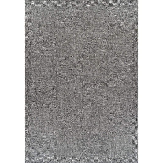 Tappeto per esterno Square Grey per terrazzo e balcone