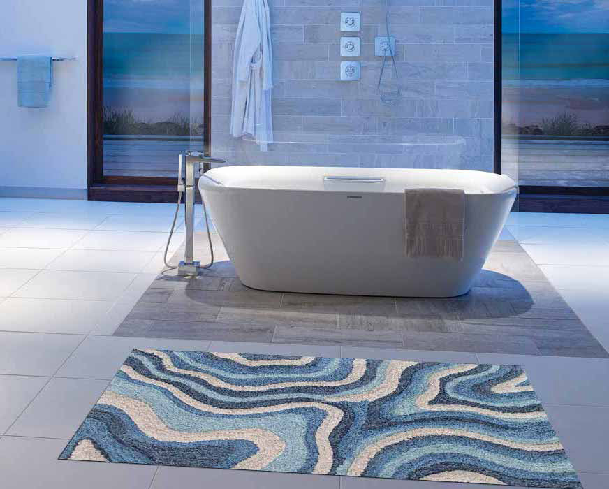 Tappeto bagno cucina Marmo antiscivolo