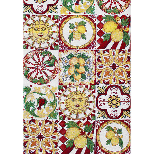 Tappeto bagno cucina Mondello Rosso antiscivolo