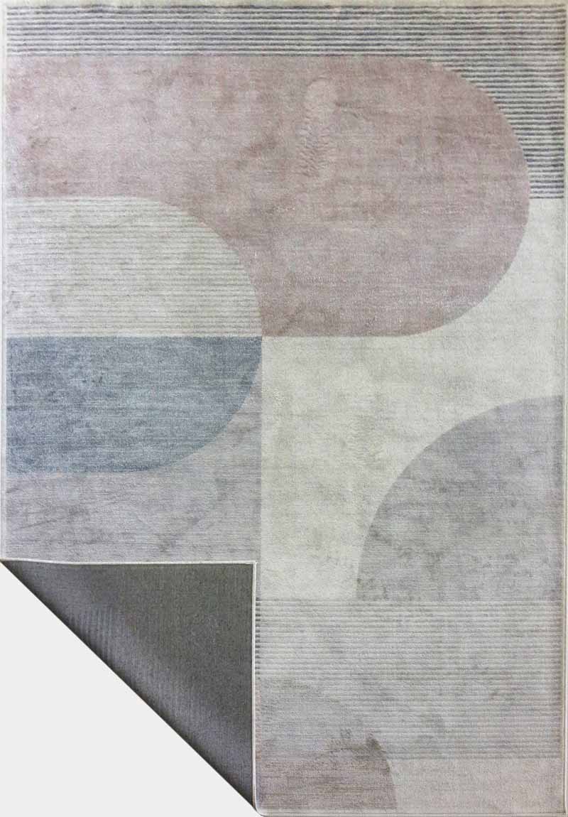 Tappeto moderno Lotus Rosa Beige