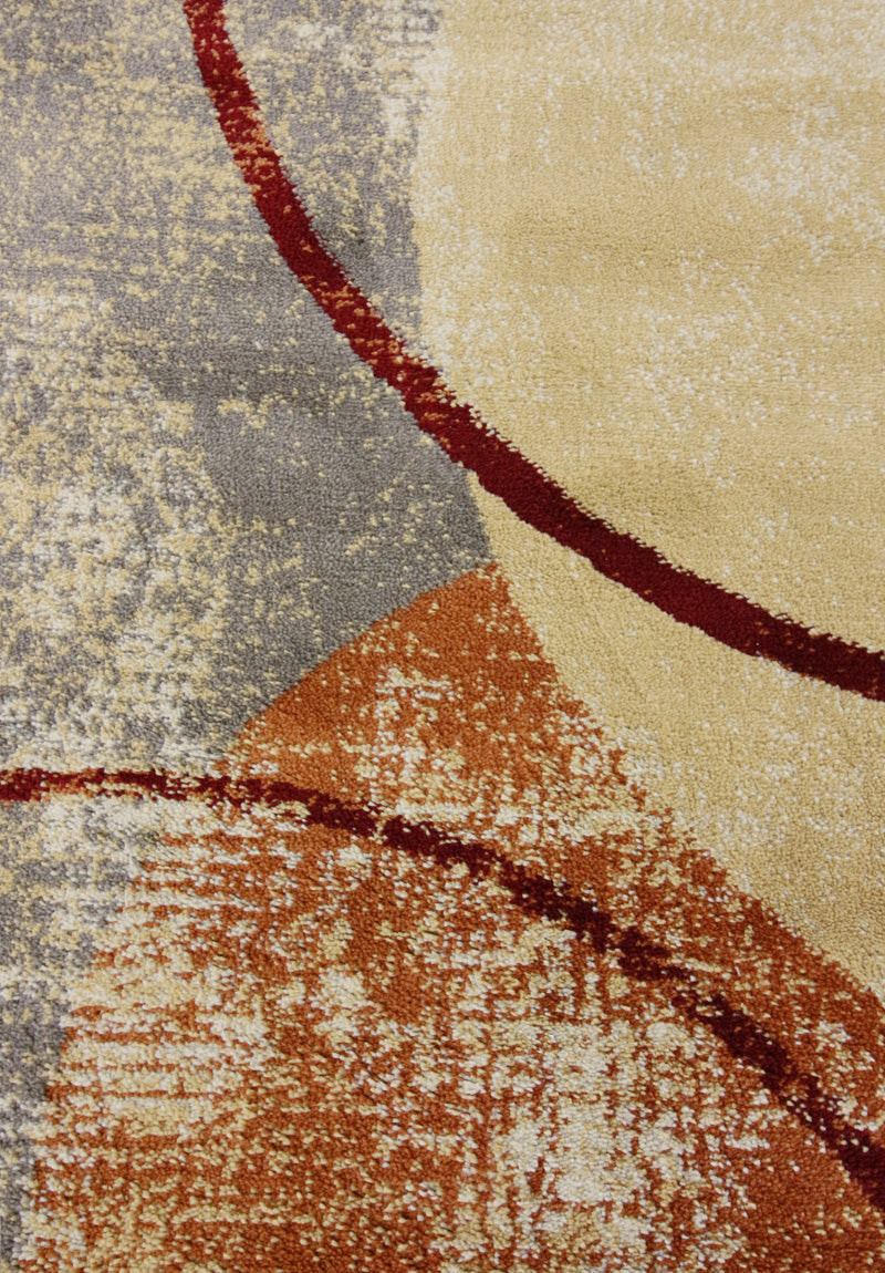 Tappeto moderno Circles Colors