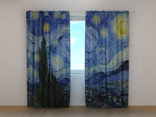 Tenda classica Notte Stellata Van Gogh decorativa