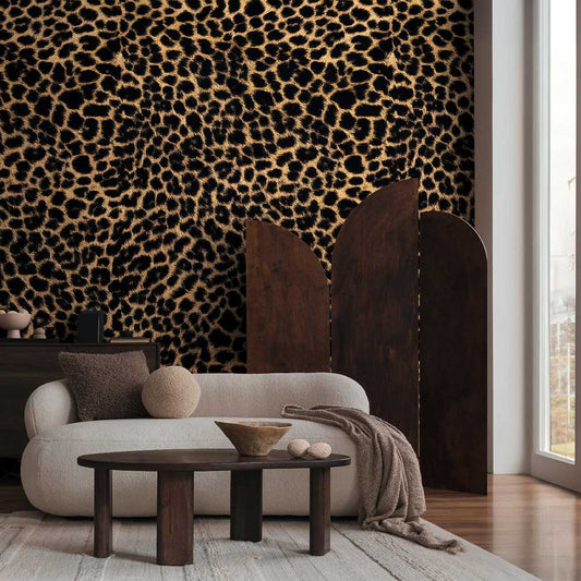 Carta da parati Leopard Style | pannello digitale in TNT