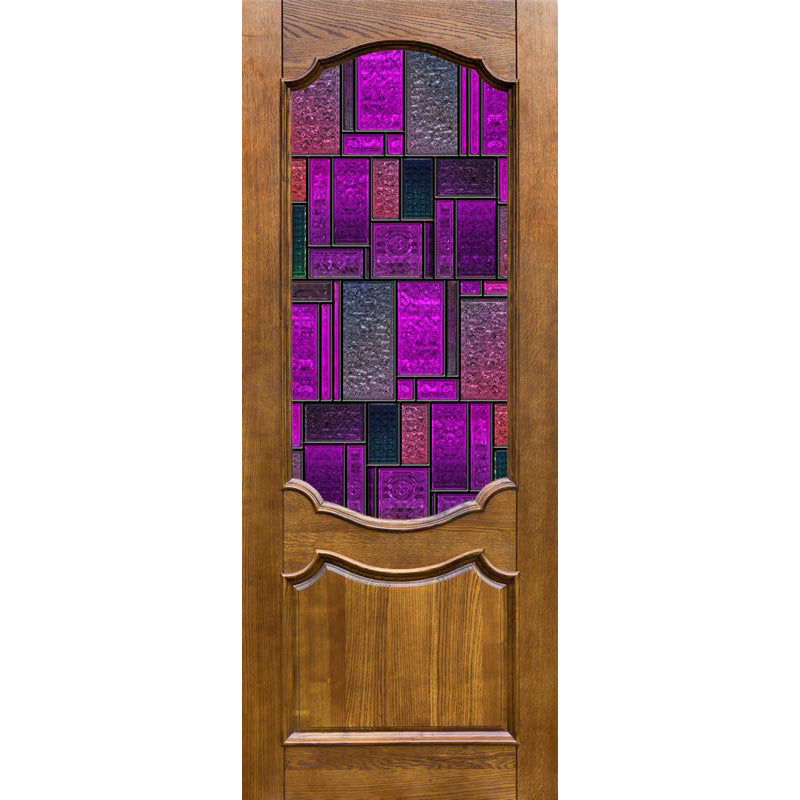 Adesivo per porta Vetro Viola