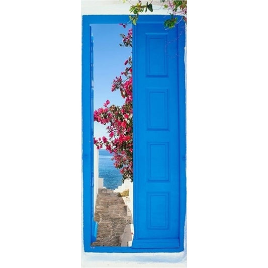 Adesivo per porta Vista sul Mare