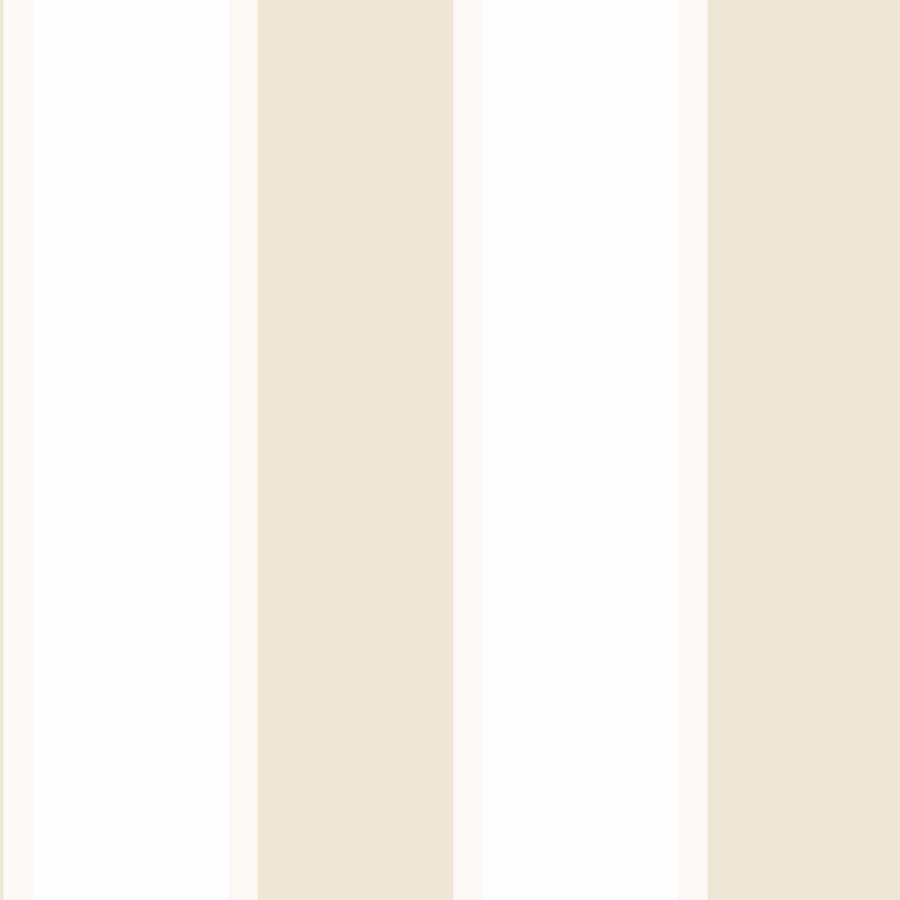 Carta da parati a righe Beige, Bianche e Argento