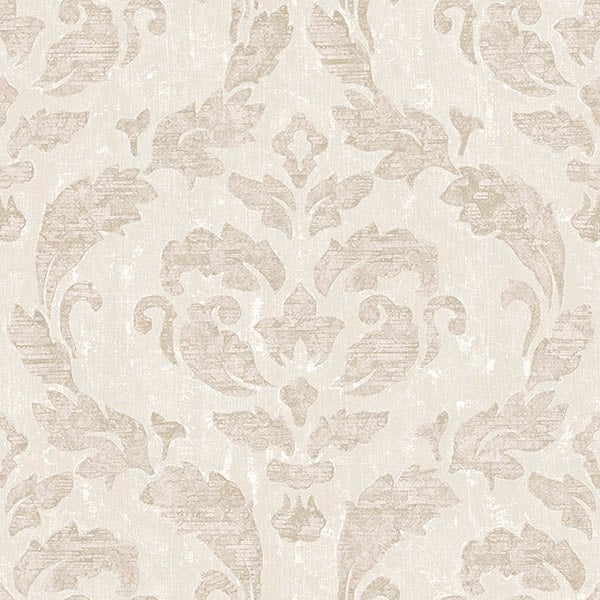 Carta da parati Damask Beige