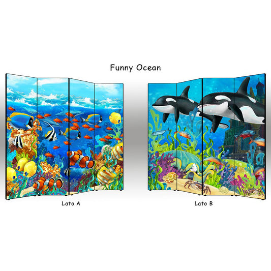 Separè Bambini Funny Ocean