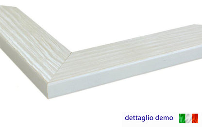 Quadro religioso Angioletti con cornice grigia moderno