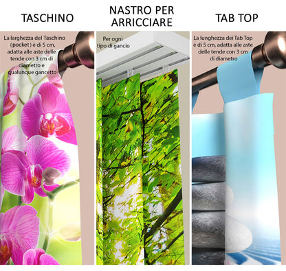 Tenda classica Libreria Antica decorativa