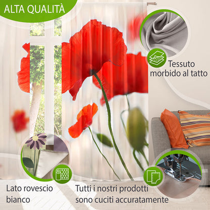 Tenda classica Cavalli decorativa