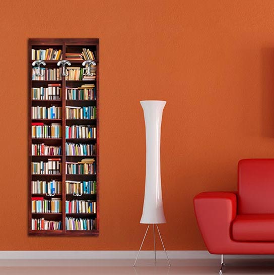 Attaccapanni da parete Libreria