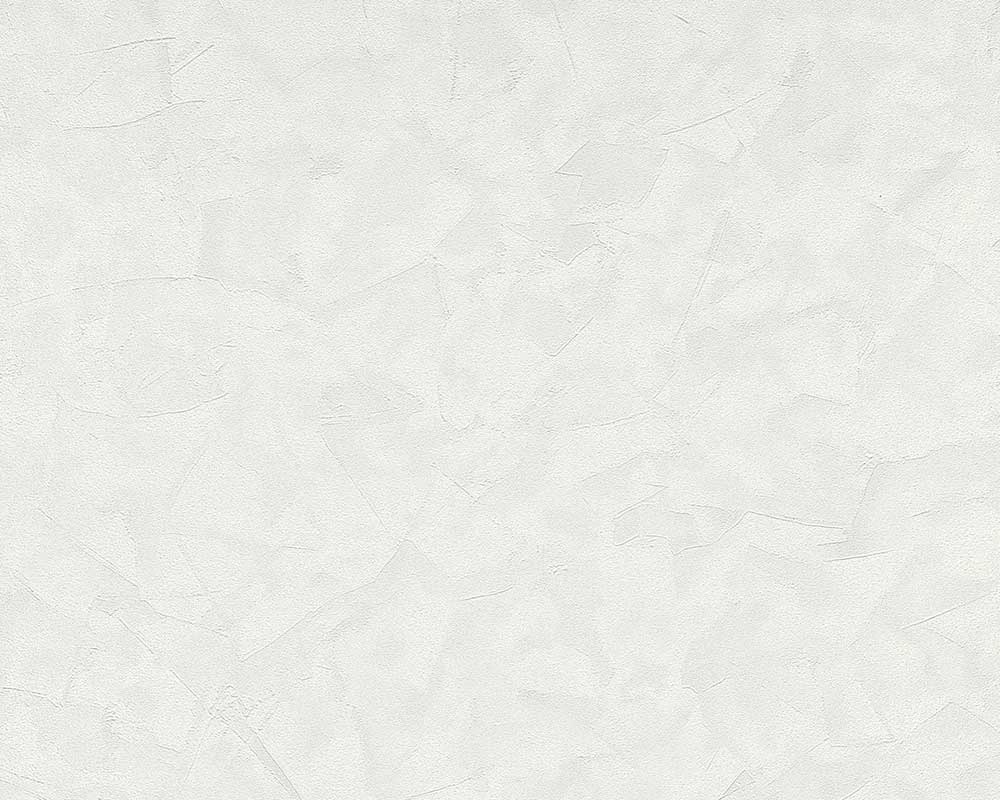 Carta da parati spatolato Bianco cangiante in TNT