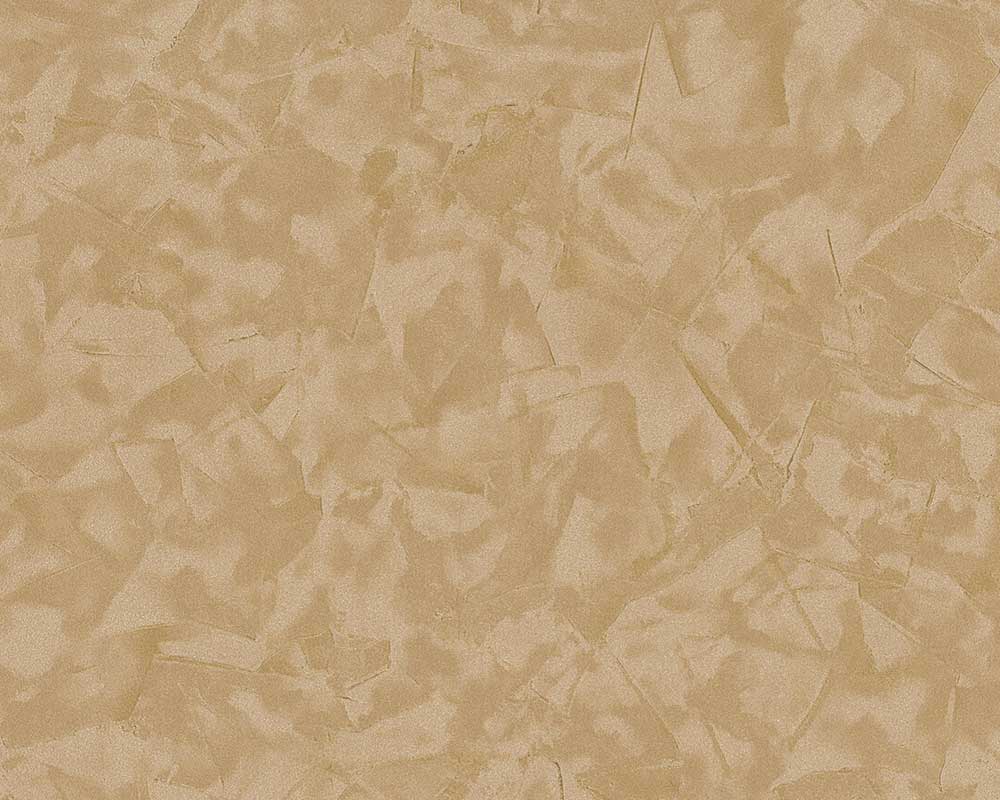 Carta da parati spatolato Beige Oro cangiante in TNT