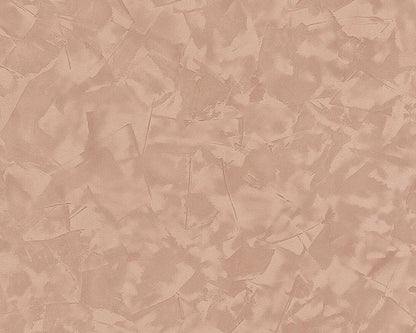 Carta da parati spatolato Rosa Antico cangiante in TNT