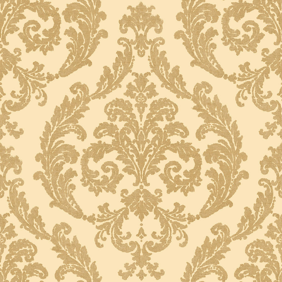 Carta da parati Damascata Residenza Beige