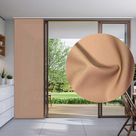 Tenda a pannello Beige Tortora | pannello scorrevole tinta unita