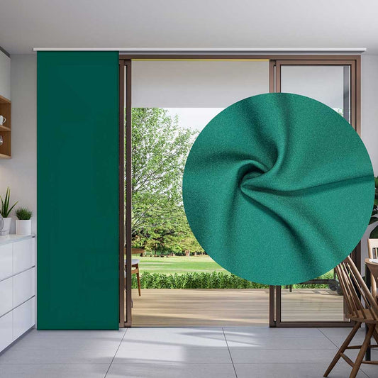 Tenda a pannello Verde Avventurina | pannello scorrevole tinta unita
