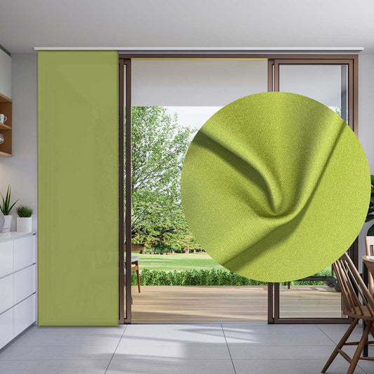Tenda a pannello Verde Felce | pannello scorrevole tinta unita