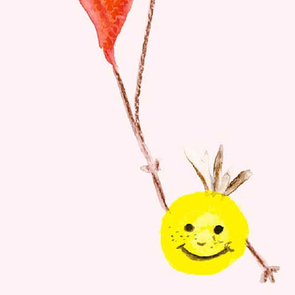 Carta da parati Smile Pink per cameretta in TNT premium