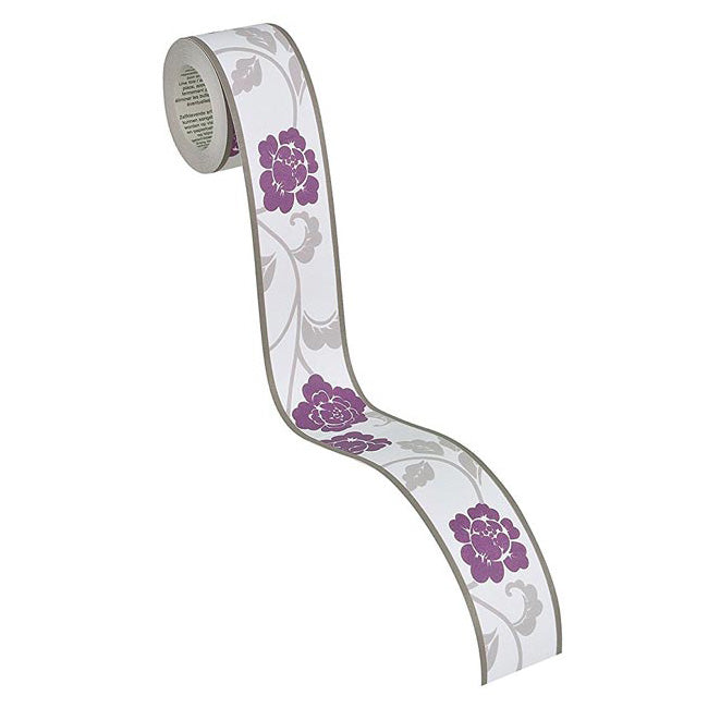 Bordo adesivo Fiore Viola