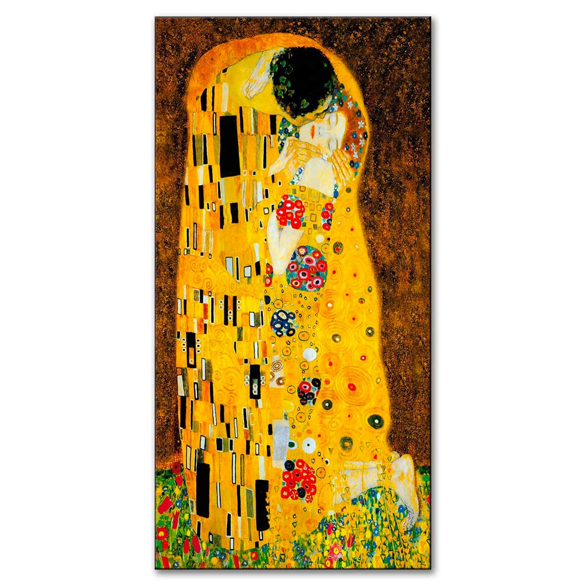 Quadro d’autore Klimt Il Bacio su tela