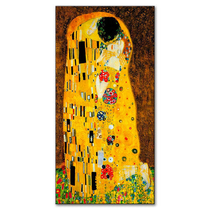 Quadro d’autore Klimt Il Bacio su tela