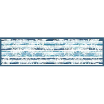Passatoia in vinile Tropical Blu