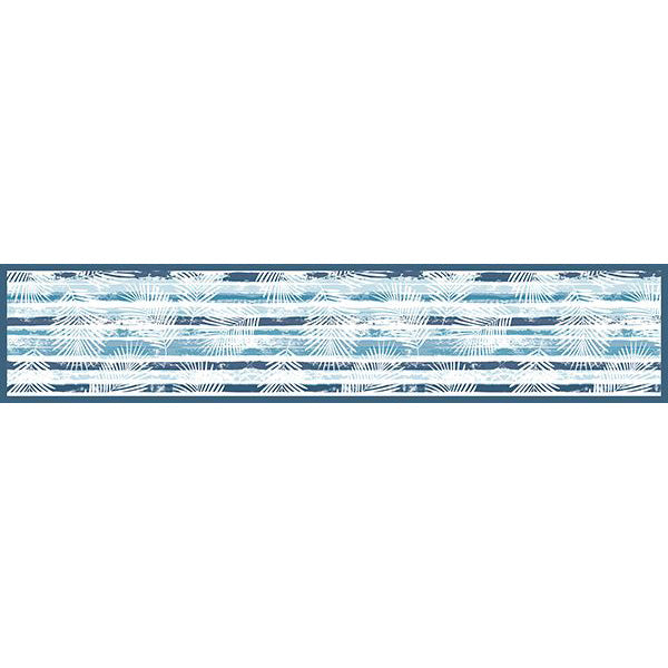 Passatoia in vinile Tropical Blu