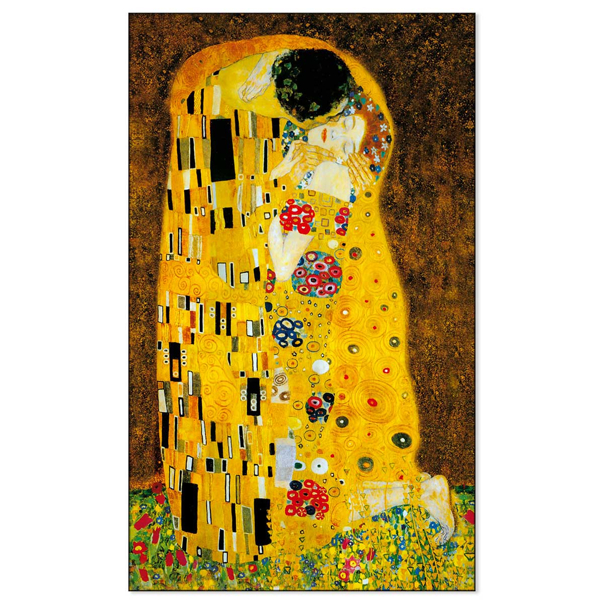 Quadro d’autore Klimt Il Bacio su tela