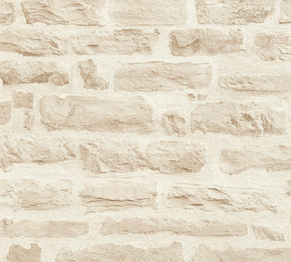 Carta da parati Pietre Beige