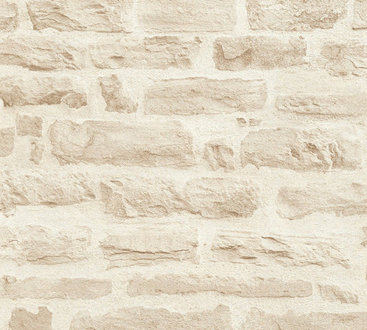 Carta da parati Pietre Beige